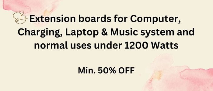 Extension boards for Computer, Charging, Laptop & Music system